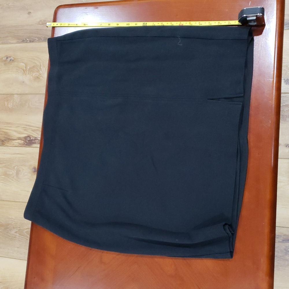 Chico's Elegant Black Skirt, 22" Plus Size 4